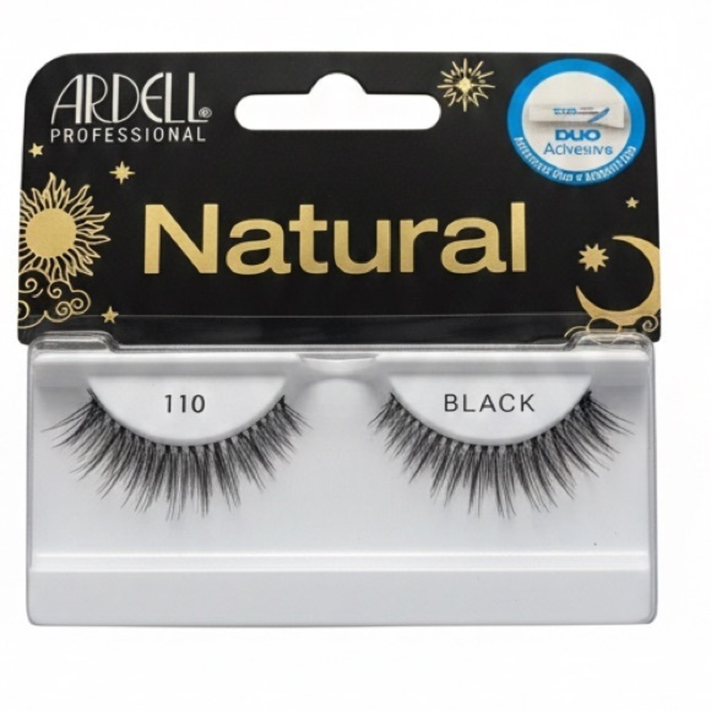 Ardell natural lashes-110 BLACK BUNDLE